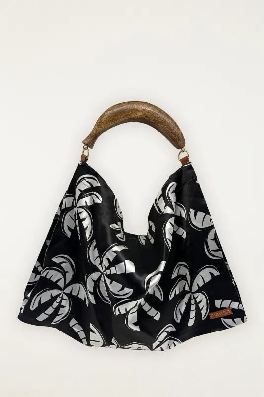 Black And White Scarf Tote Bag sold by FARM Rio