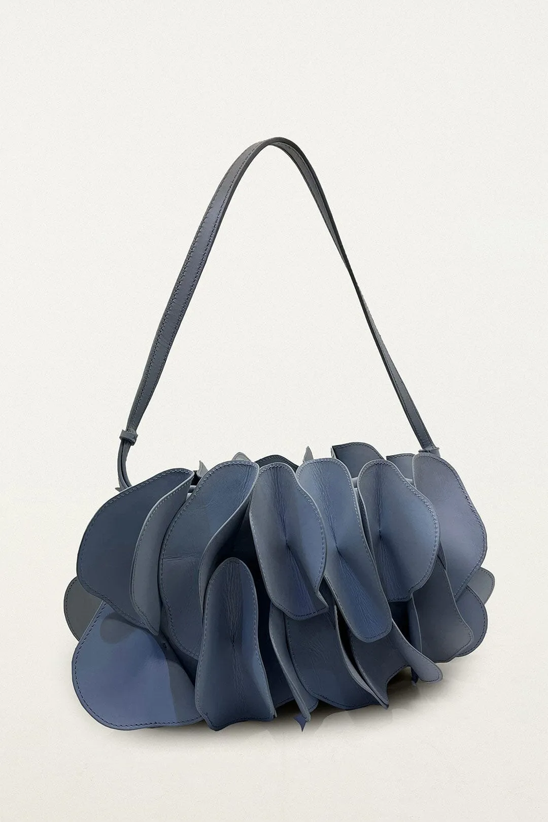 Blue Leather Shoulder Flower Bag sold by FARM Rio product image thumbnail 2
