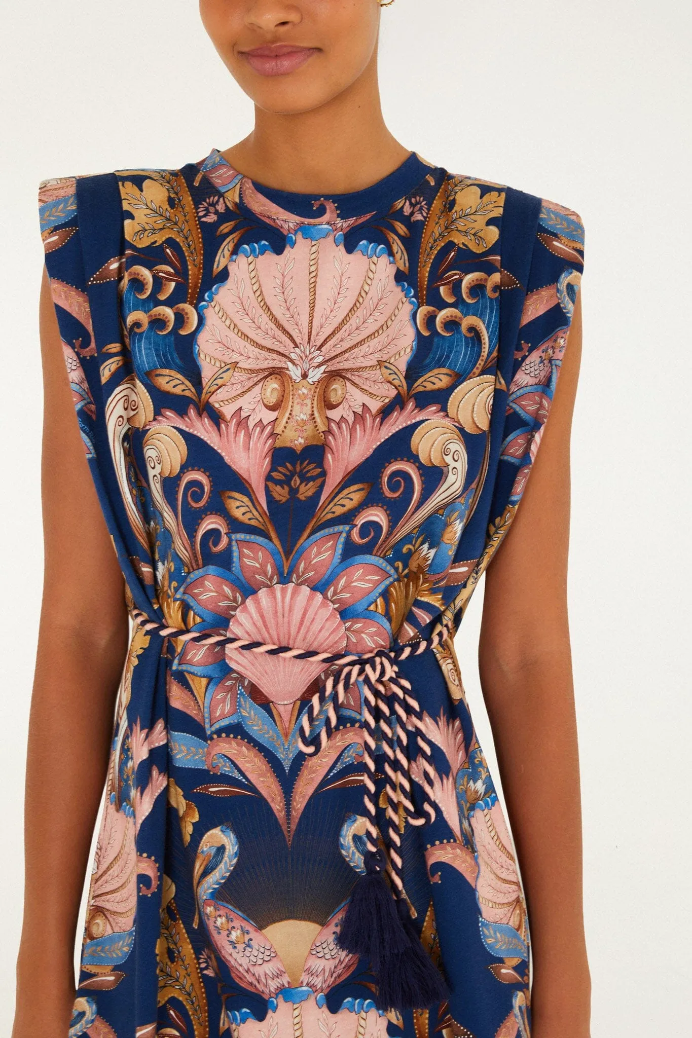 Boho Beauty Mini T-Shirt Dress sold by FARM Rio product image thumbnail 2