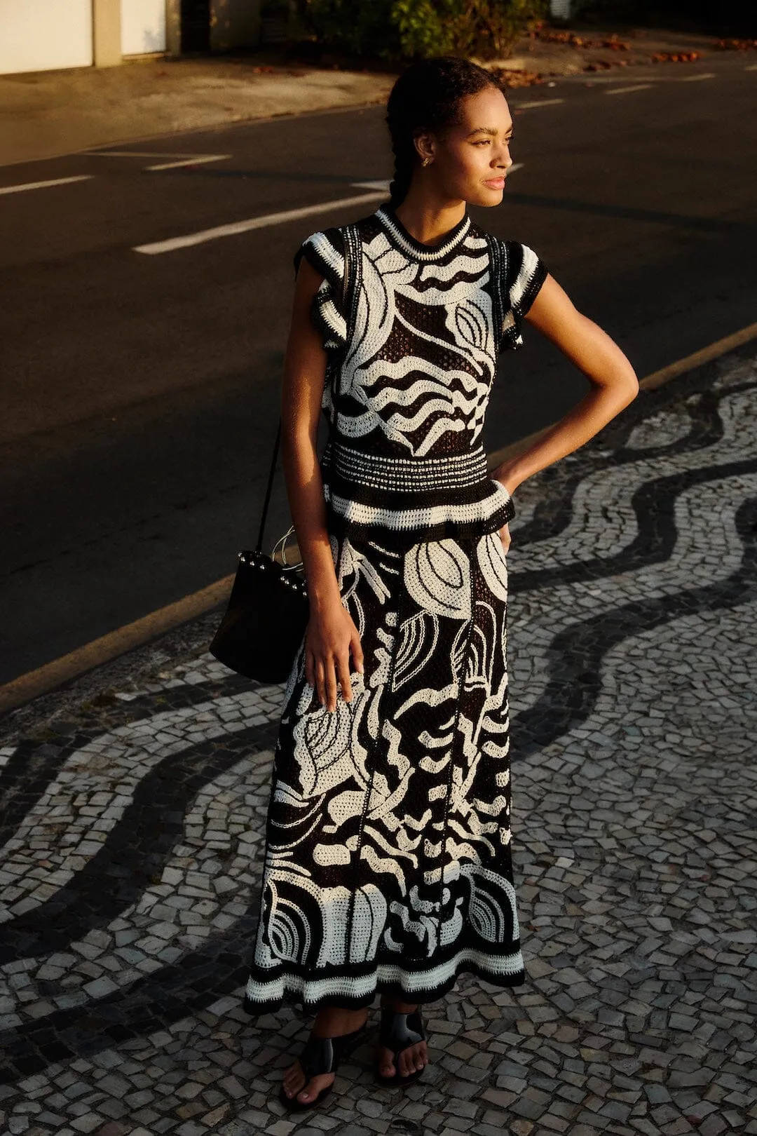 Seashell Crochet Skirt sold by FARM Rio