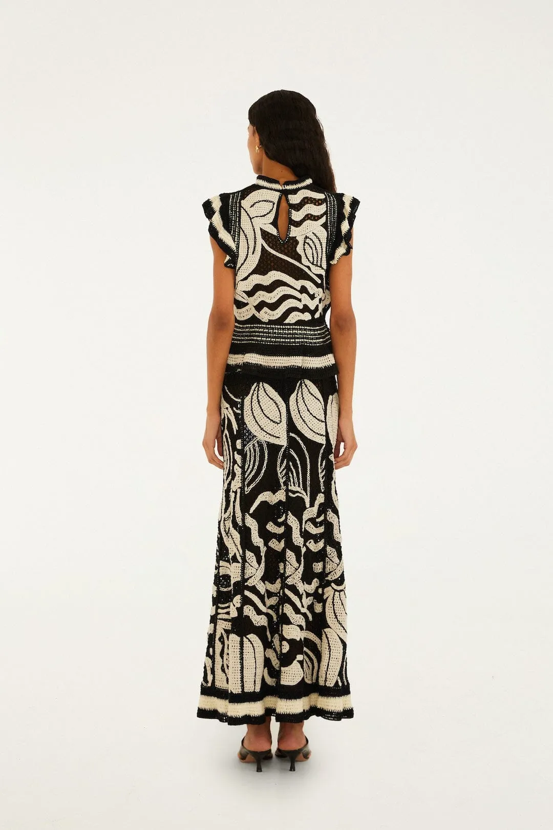 Seashell Crochet Skirt sold by FARM Rio product image thumbnail 3