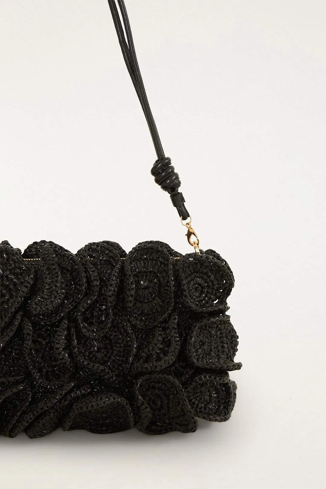 Raffia Flower Clutch sold by FARM Rio product image thumbnail 4