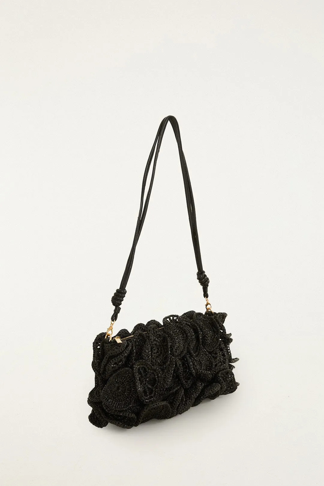 Raffia Flower Clutch sold by FARM Rio product image thumbnail 2