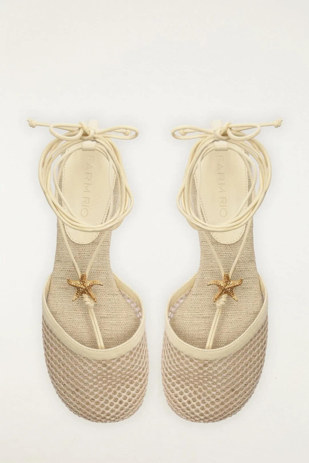 Sea Lace Up Mule sold by FARM Rio product image thumbnail 3