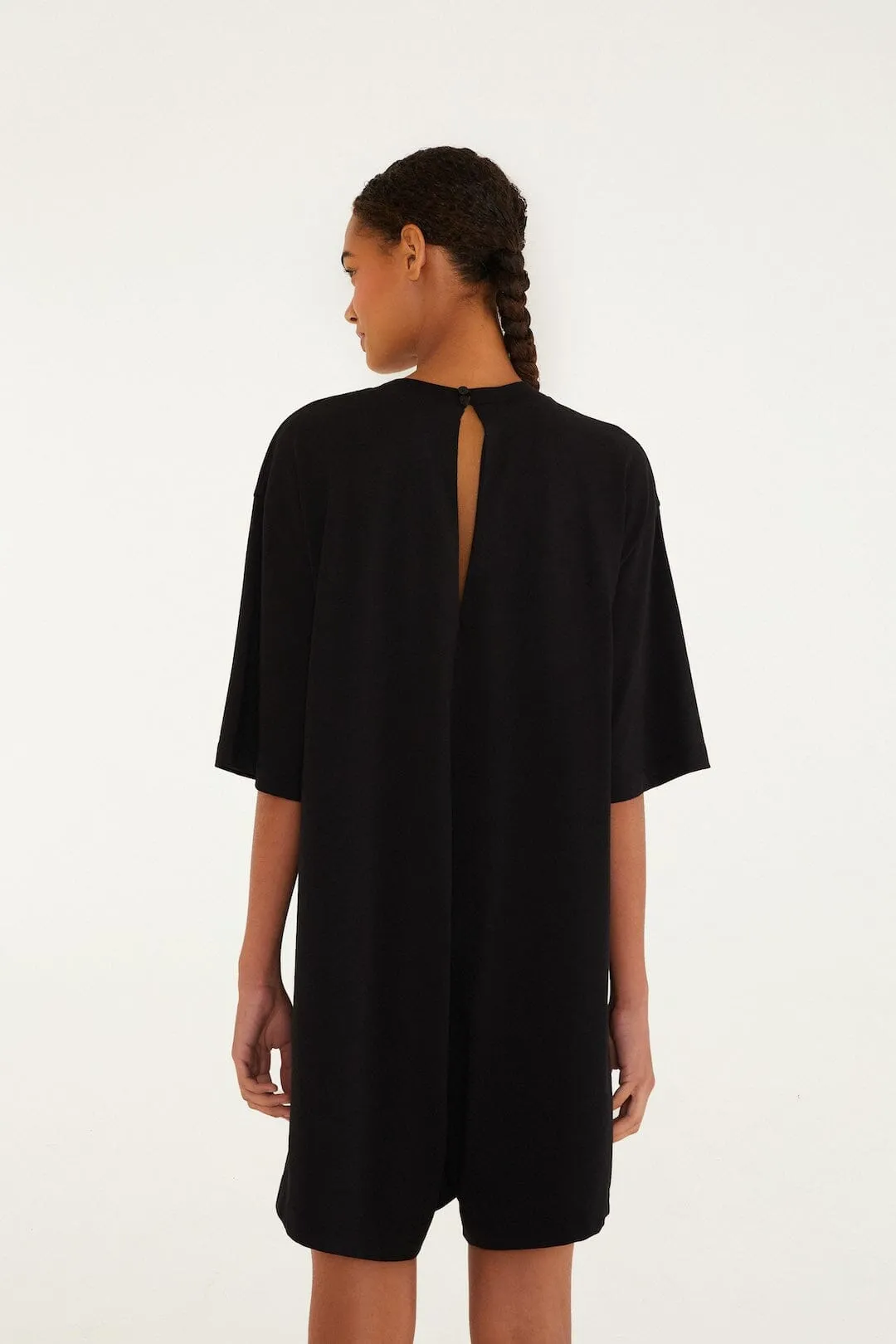 B&w Rio Organic Cotton Mini Jumpsuit sold by FARM Rio product image thumbnail 3