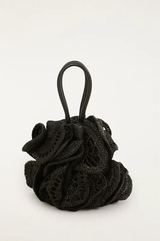 Raffia Flower Bag sold by FARM Rio
