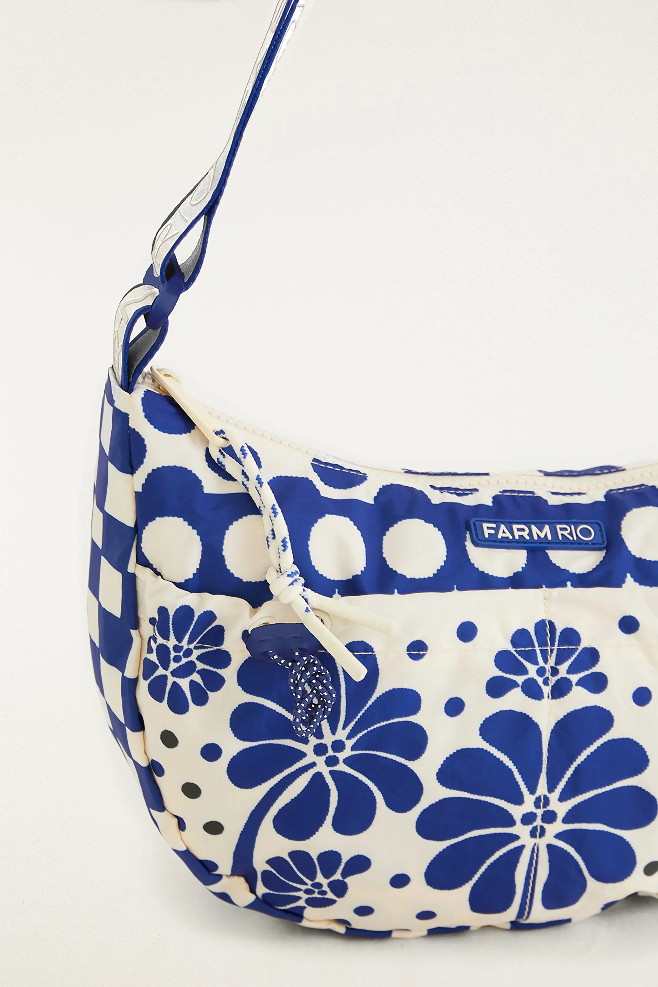 Blue Palermo Shoulder Bag sold by FARM Rio product image thumbnail 2
