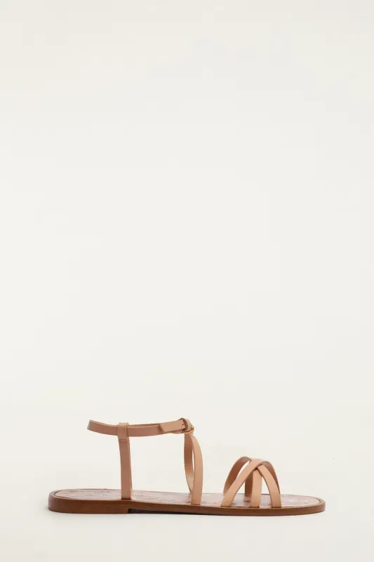 Spring Flat Sandal made by FARM Rio