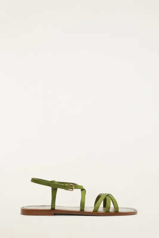 Spring Flat Sandal made by FARM Rio