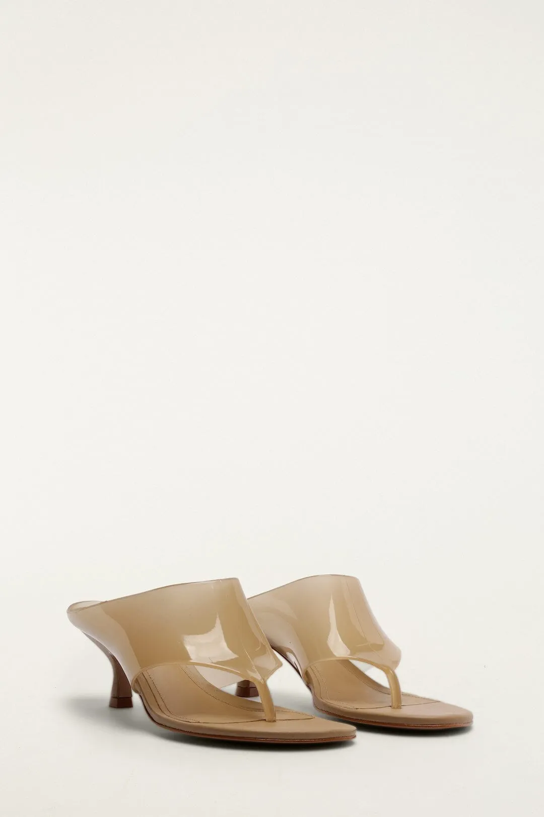 Off-White Thong Jelly Kitten Heel sold by FARM Rio product image thumbnail 2