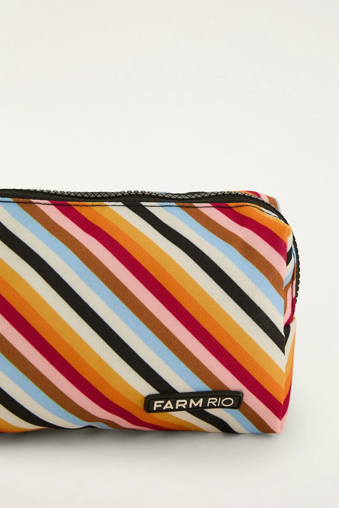 Colorful Stripes Small Pouch sold by FARM Rio product image thumbnail 2