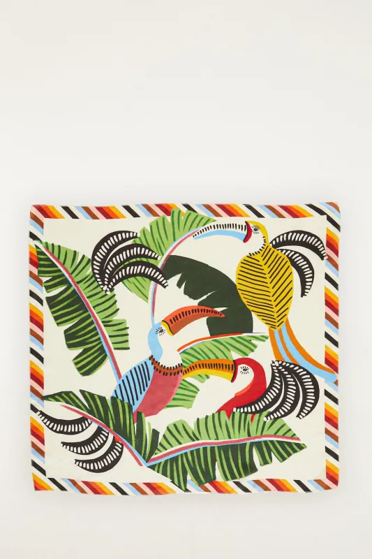 Toucan With Foliage Scarf sold by FARM Rio