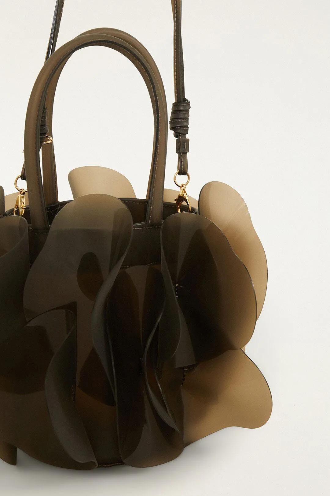 Dark Olive Jelly Flower Bag sold by FARM Rio product image thumbnail 4