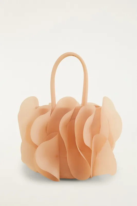 Peach Jelly Flower Bag made by FARM Rio