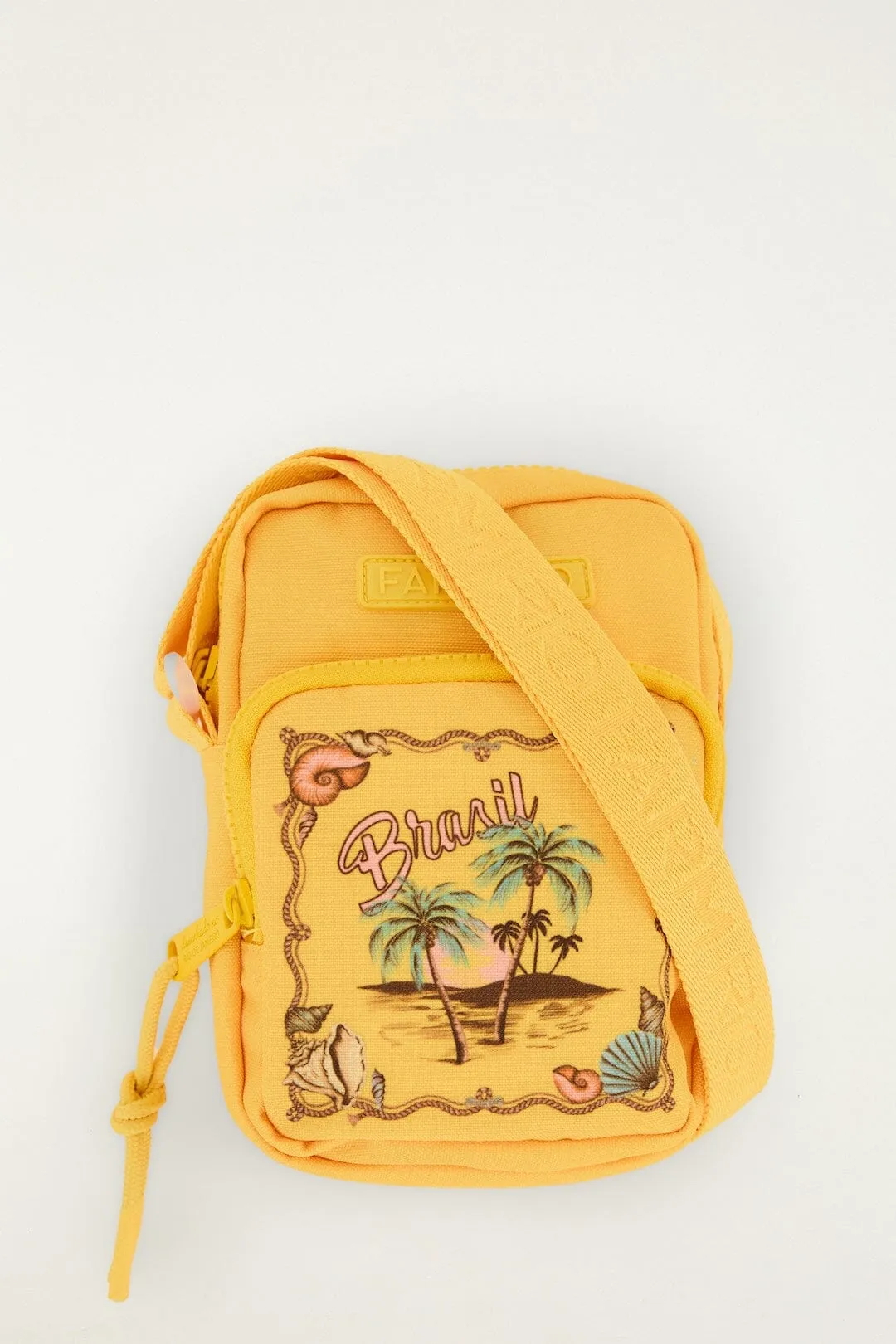 Bahia Yellow Crossbody Bag sold by FARM Rio product image thumbnail 2