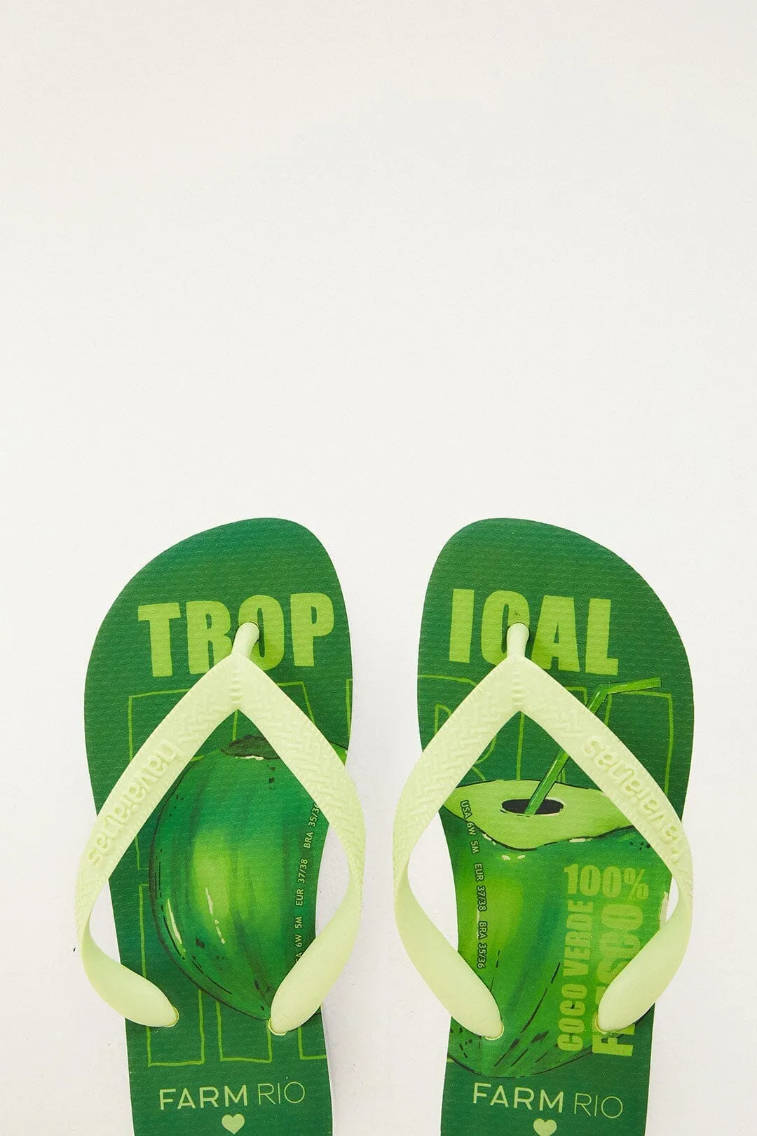 Tropical Coconut Havaianas sold by FARM Rio product image thumbnail 3