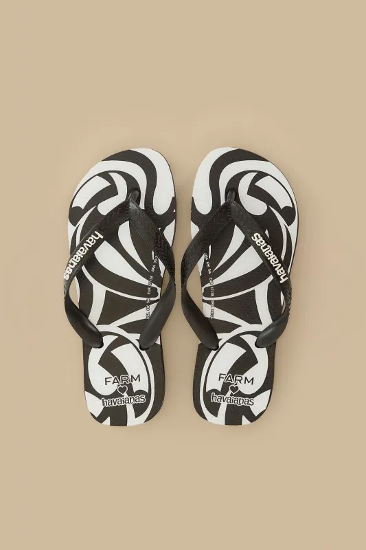 Tucanada Rainbow Havaianas made by FARM Rio