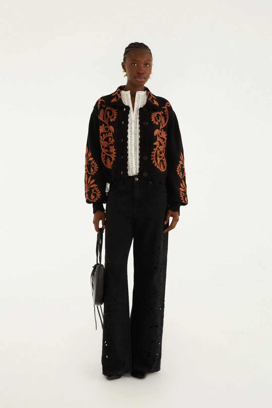 Black Banana Mini Bag sold by FARM Rio product image thumbnail 4