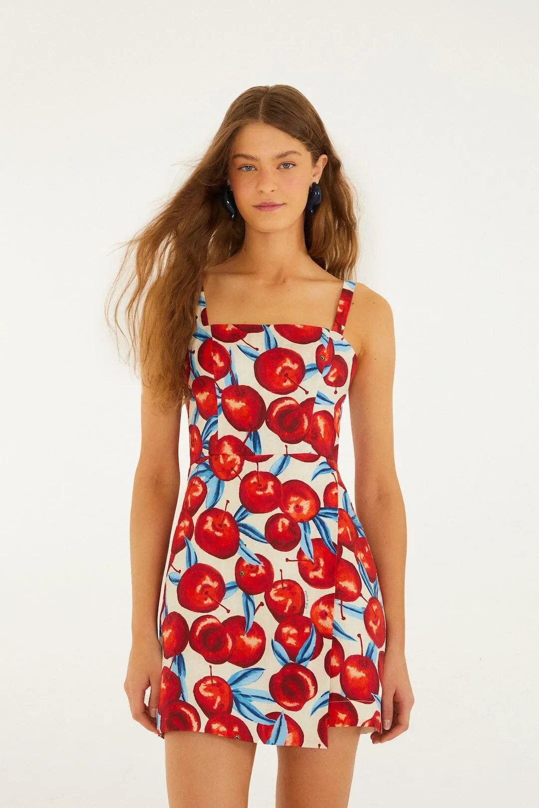 Cherry Blossom Sleeveless Mini Dress sold by FARM Rio