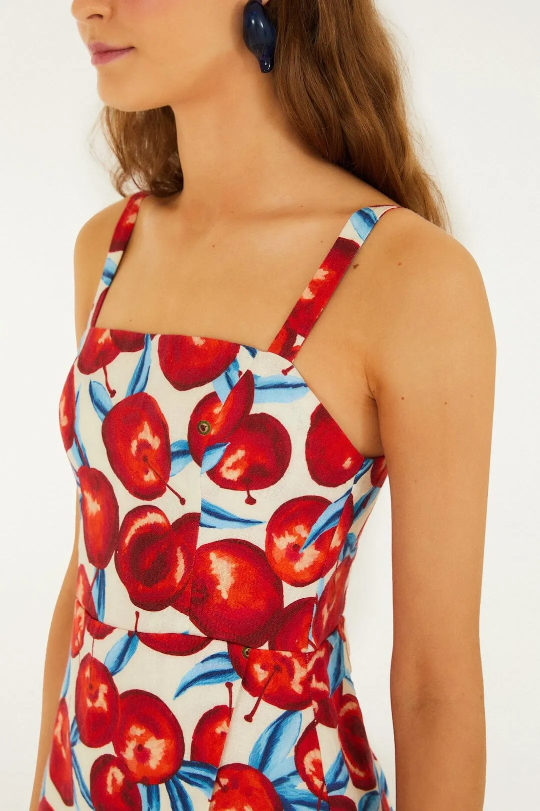 Cherry Blossom Sleeveless Mini Dress sold by FARM Rio product image thumbnail 2
