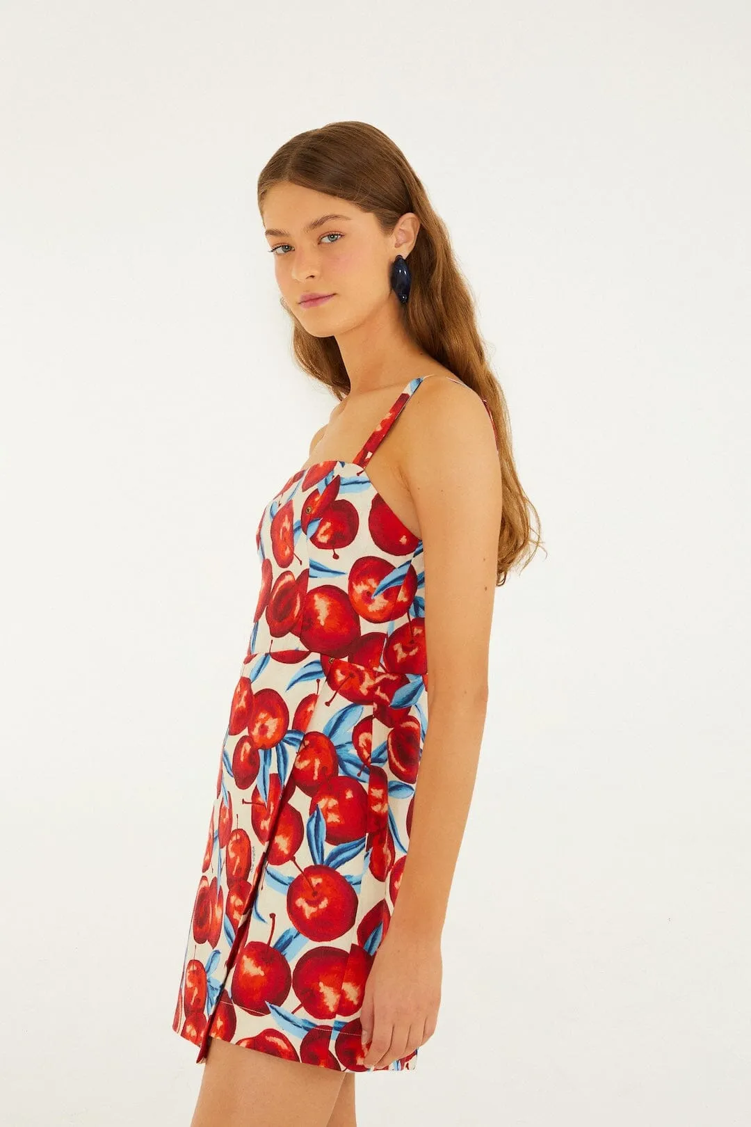 Cherry Blossom Sleeveless Mini Dress sold by FARM Rio product image thumbnail 5