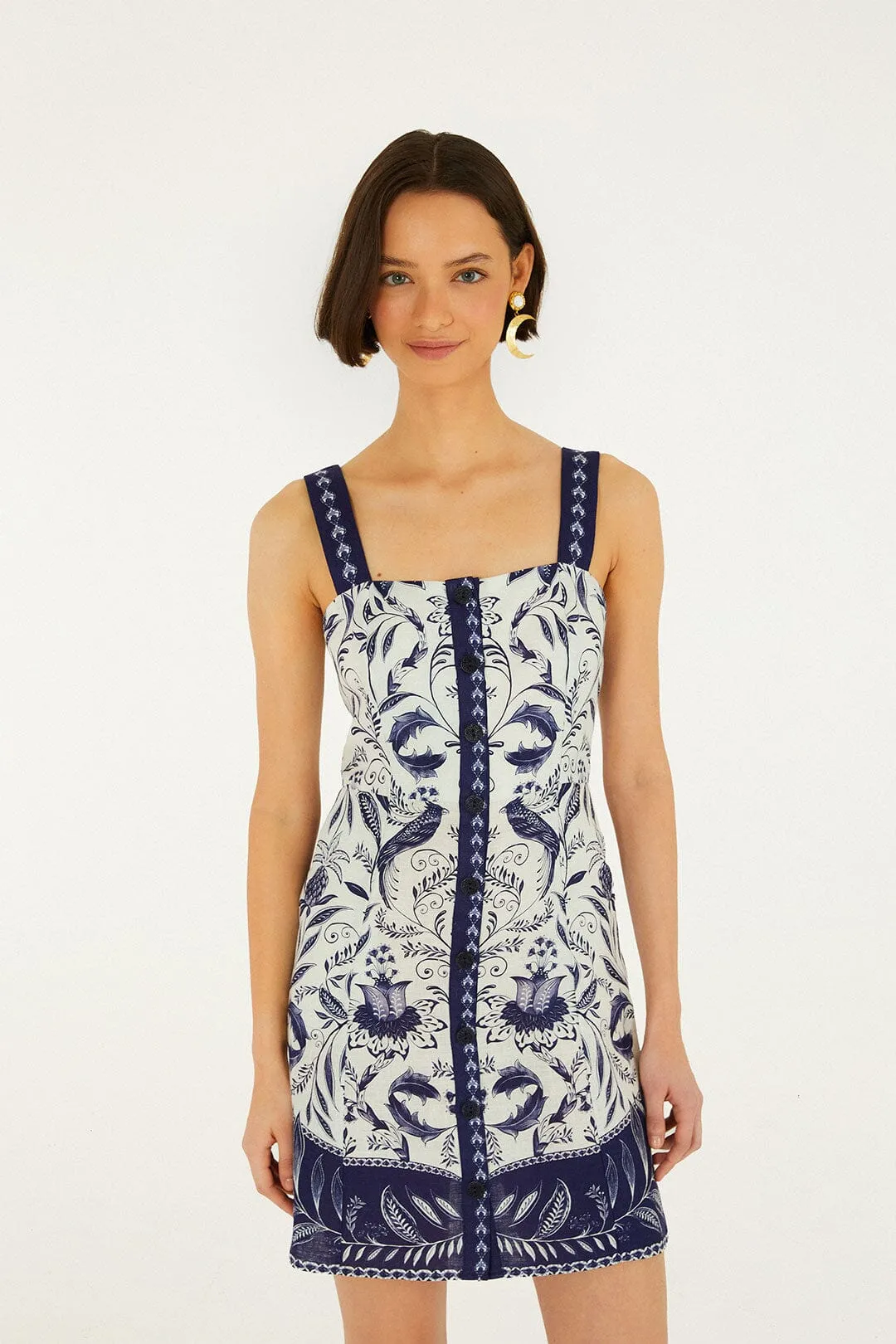 Off-White Nina Mini Dress sold by FARM Rio product image thumbnail 4