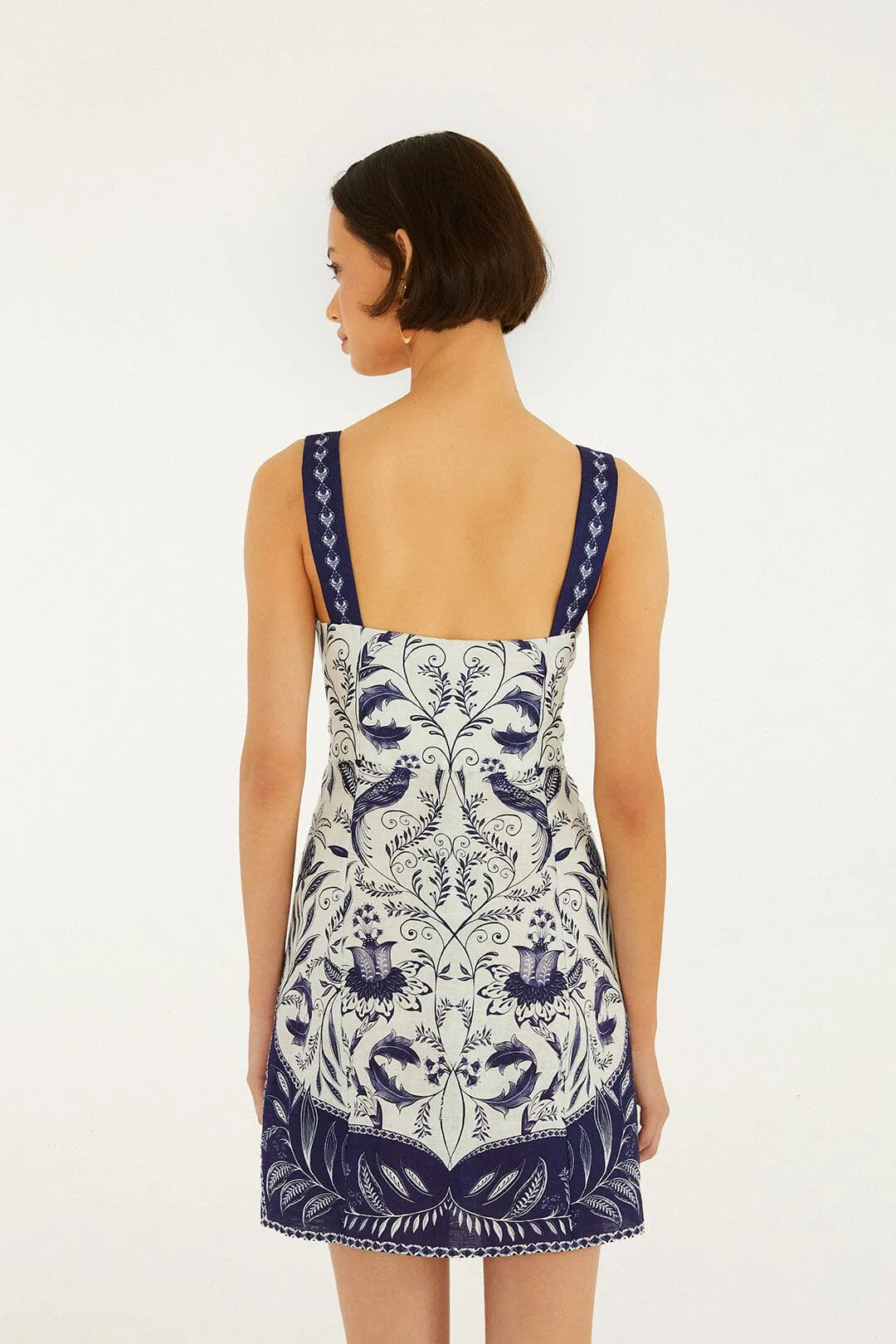 Off-White Nina Mini Dress sold by FARM Rio product image thumbnail 3