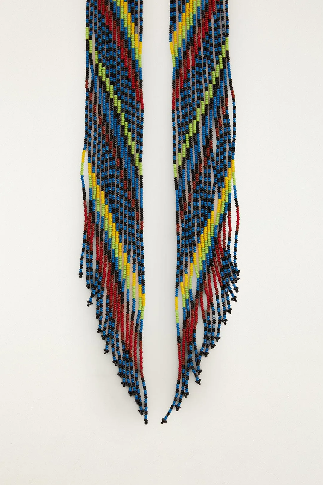 Yawanawa Maxi Beaded Earring sold by FARM Rio product image thumbnail 3