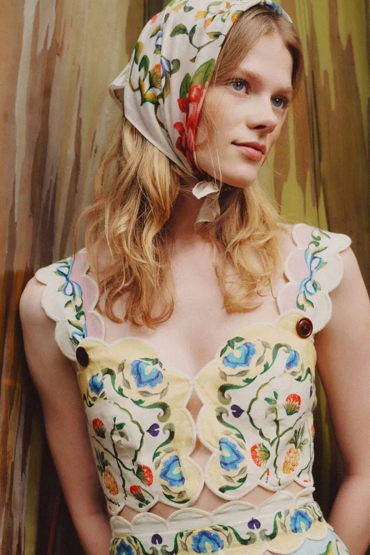 Petal Scarf made by FARM Rio