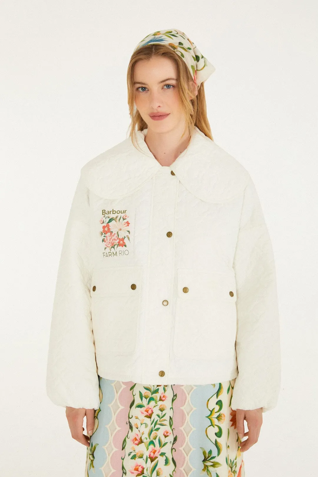 Lotus Quilted Jacket sold by FARM Rio product image thumbnail 3