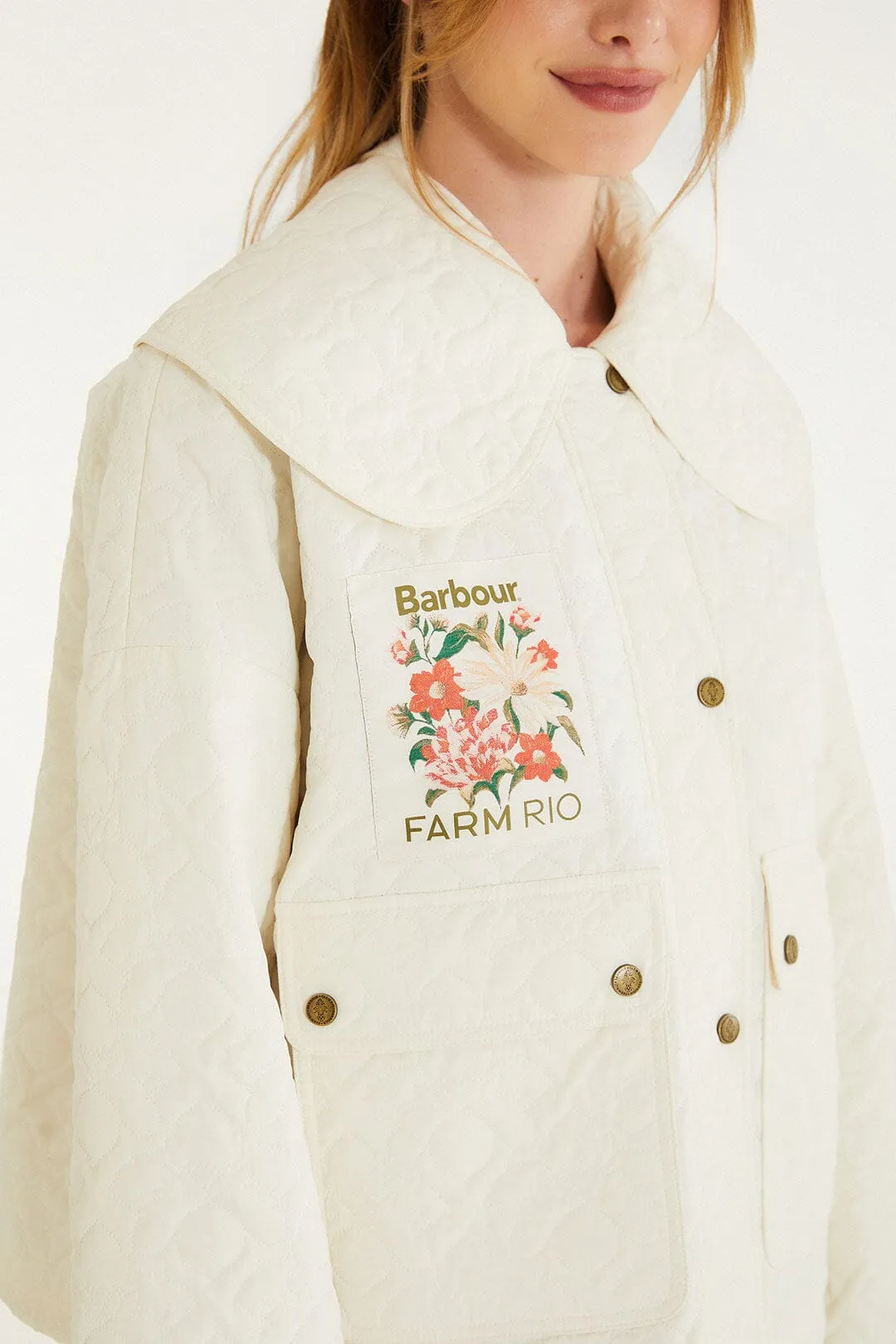 Lotus Quilted Jacket sold by FARM Rio product image thumbnail 4
