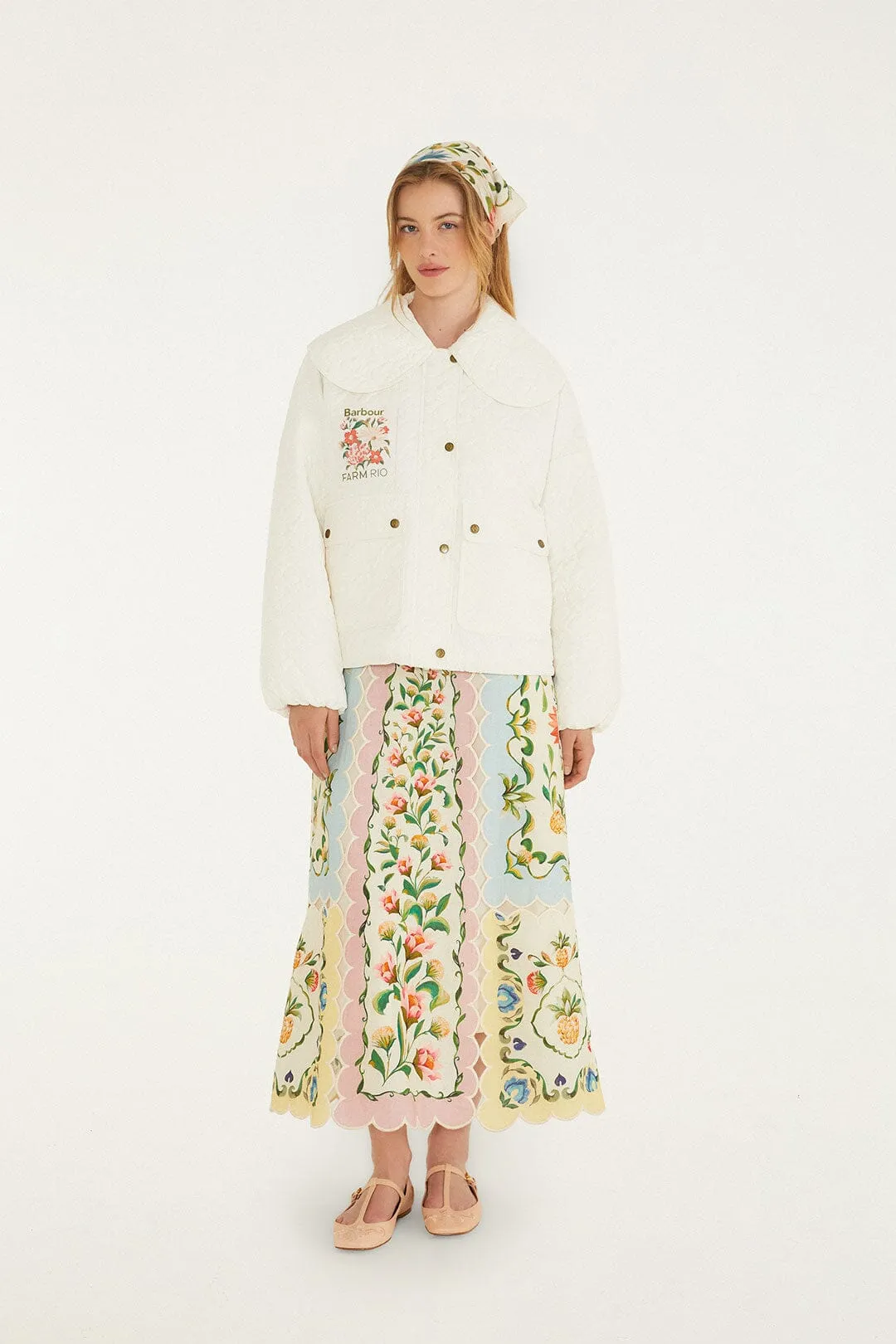 Lotus Quilted Jacket sold by FARM Rio product image thumbnail 2