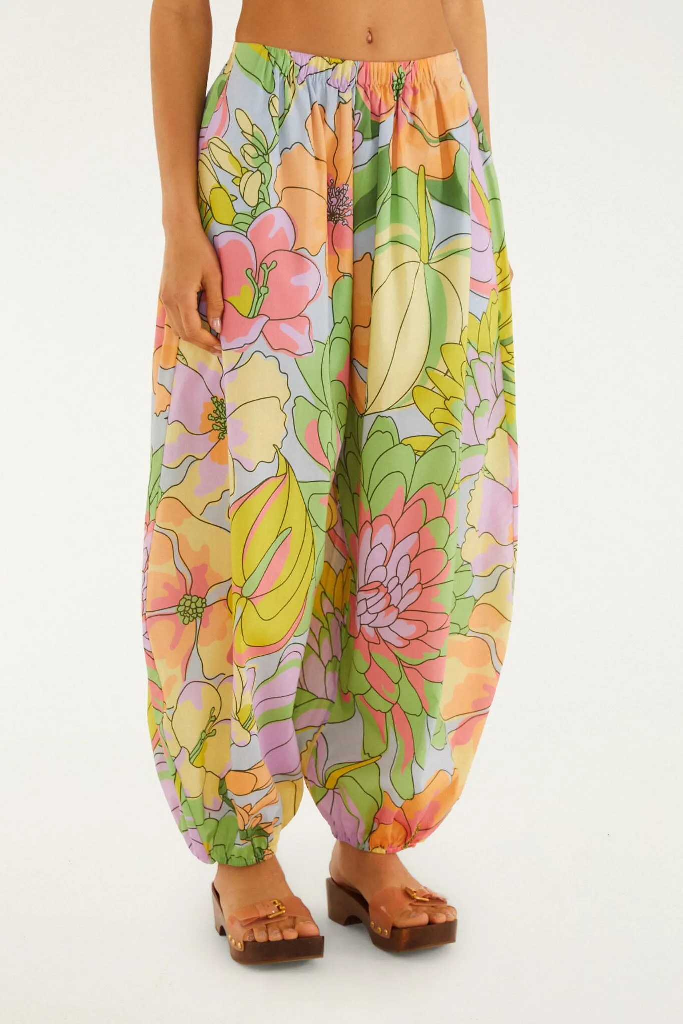 Multicolor Spring Affair Organic Cotton Balloon Pants sold by FARM Rio product image thumbnail 2