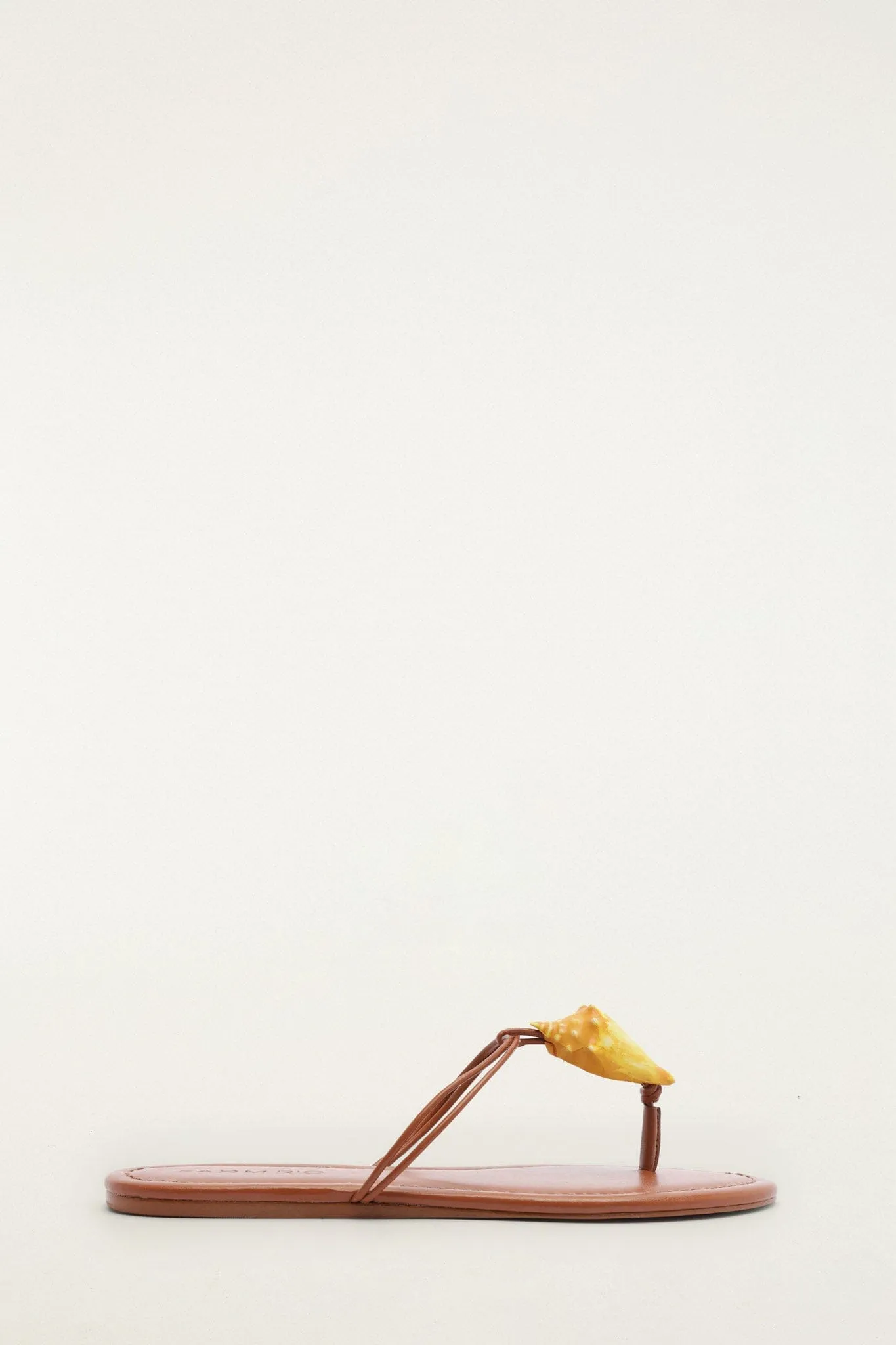 Shell Flat Sandal sold by FARM Rio product image thumbnail 2