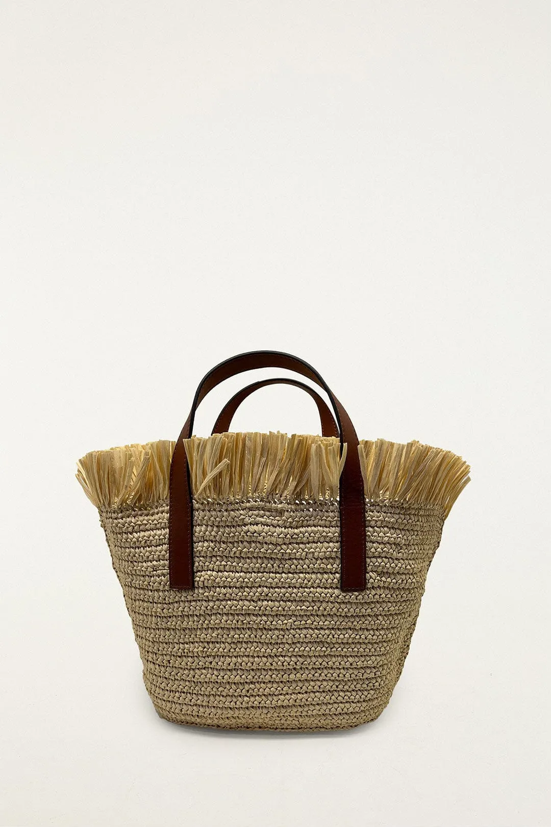 Printed Raffia Mini Basket Bag sold by FARM Rio product image thumbnail 3
