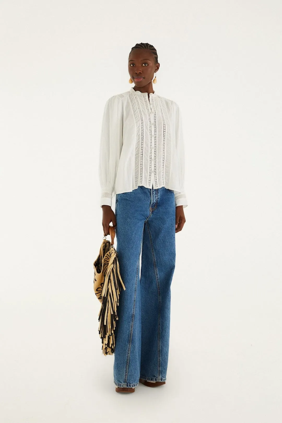Fringed Raffia Mini Bag sold by FARM Rio product image thumbnail 4