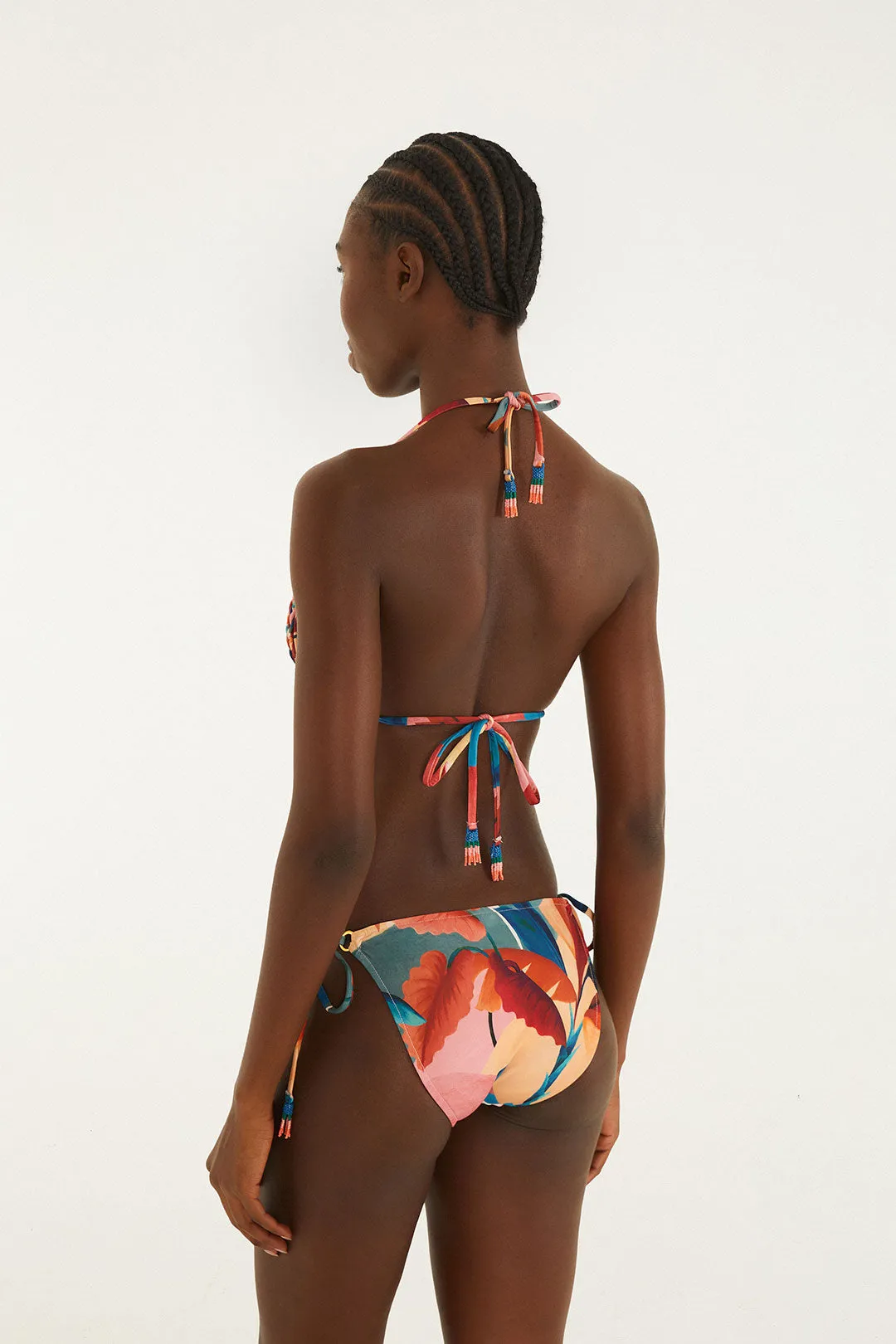 Atlantic Rain Forest Multicolored Tie Side Bikini sold by FARM Rio product image thumbnail 3