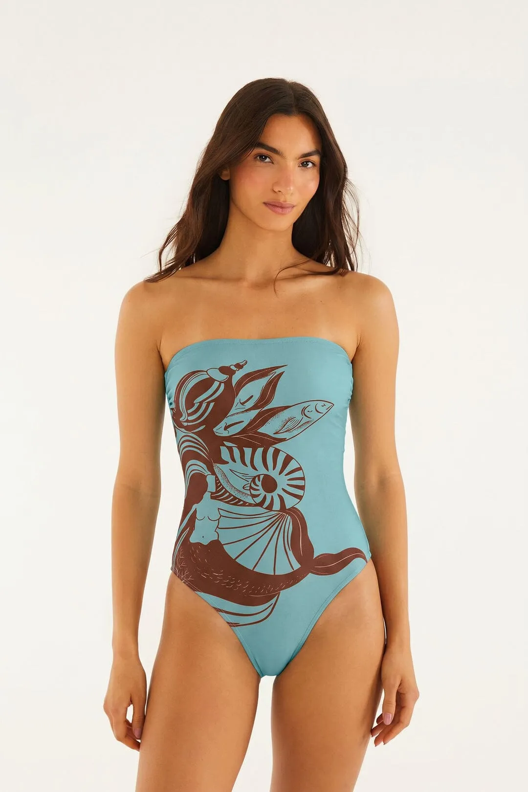 Adjustable Straps One-Piece Swimsuit sold by FARM Rio