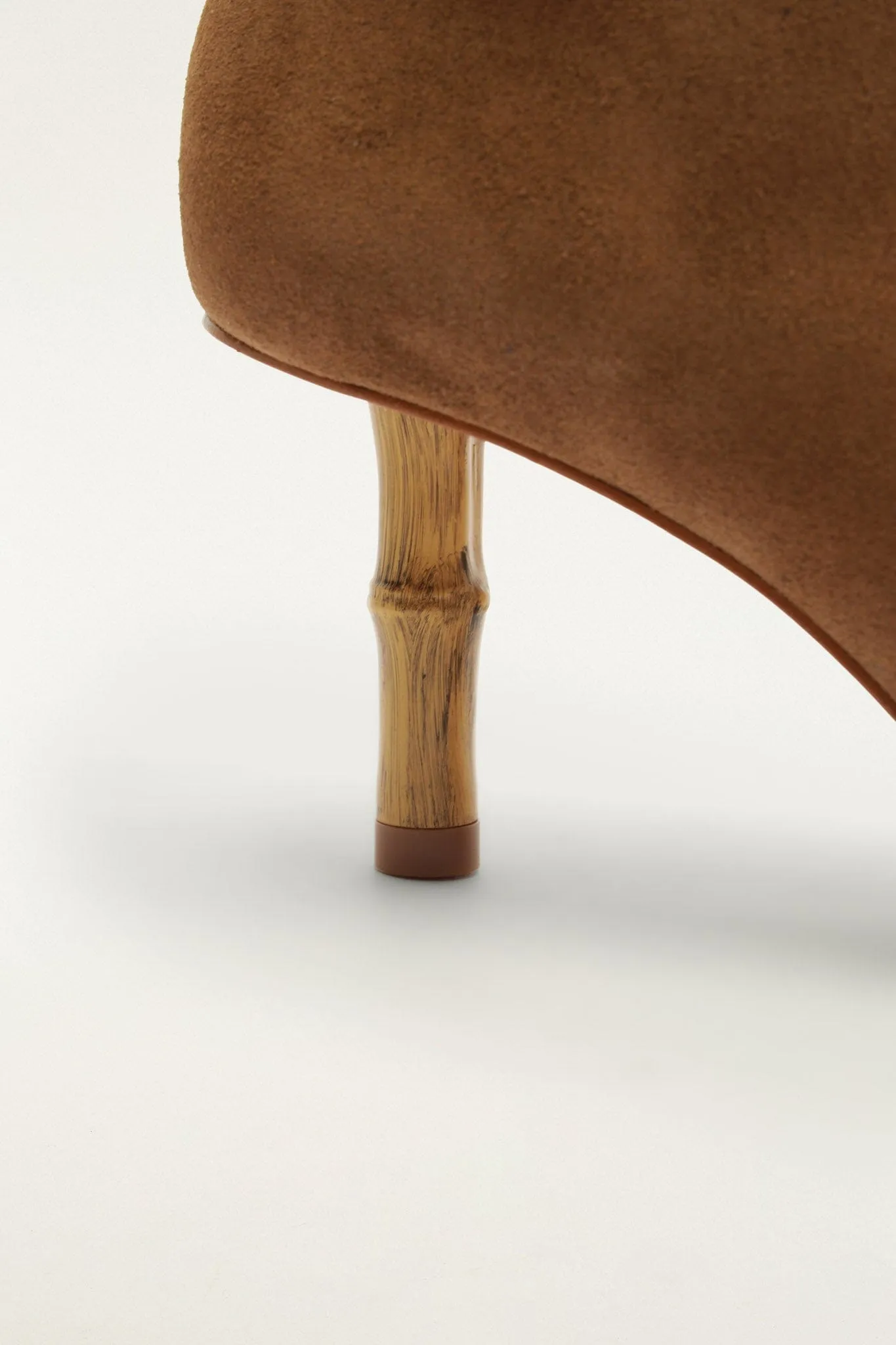 Brown Suede Bamboo Bootie sold by FARM Rio product image thumbnail 4