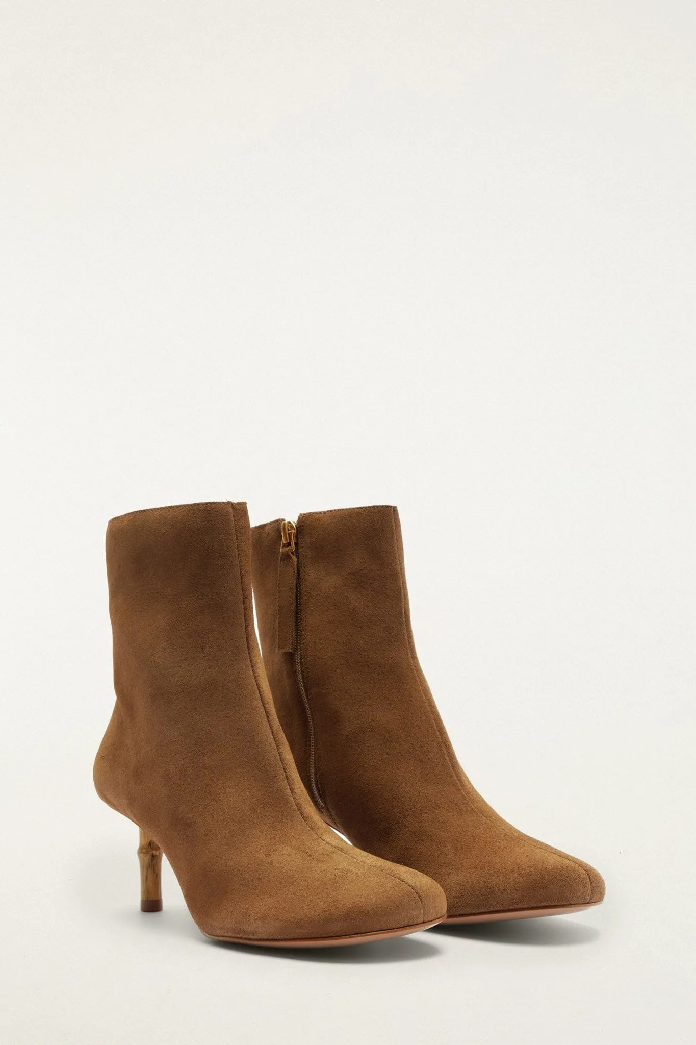 Brown Suede Bamboo Bootie sold by FARM Rio product image thumbnail 2