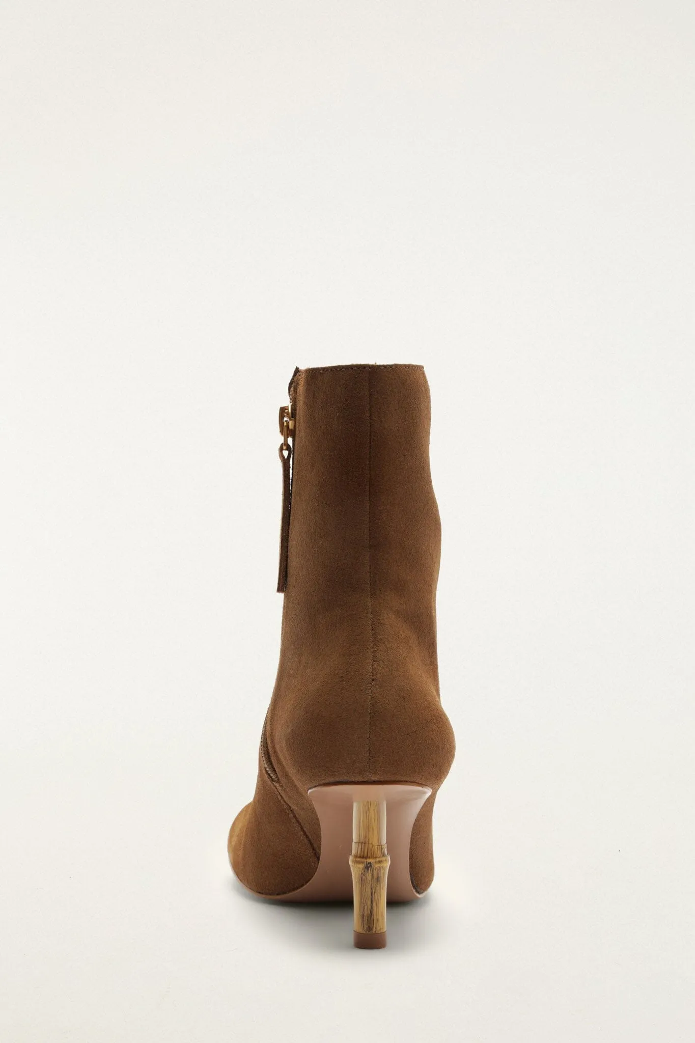 Brown Suede Bamboo Bootie sold by FARM Rio product image thumbnail 3