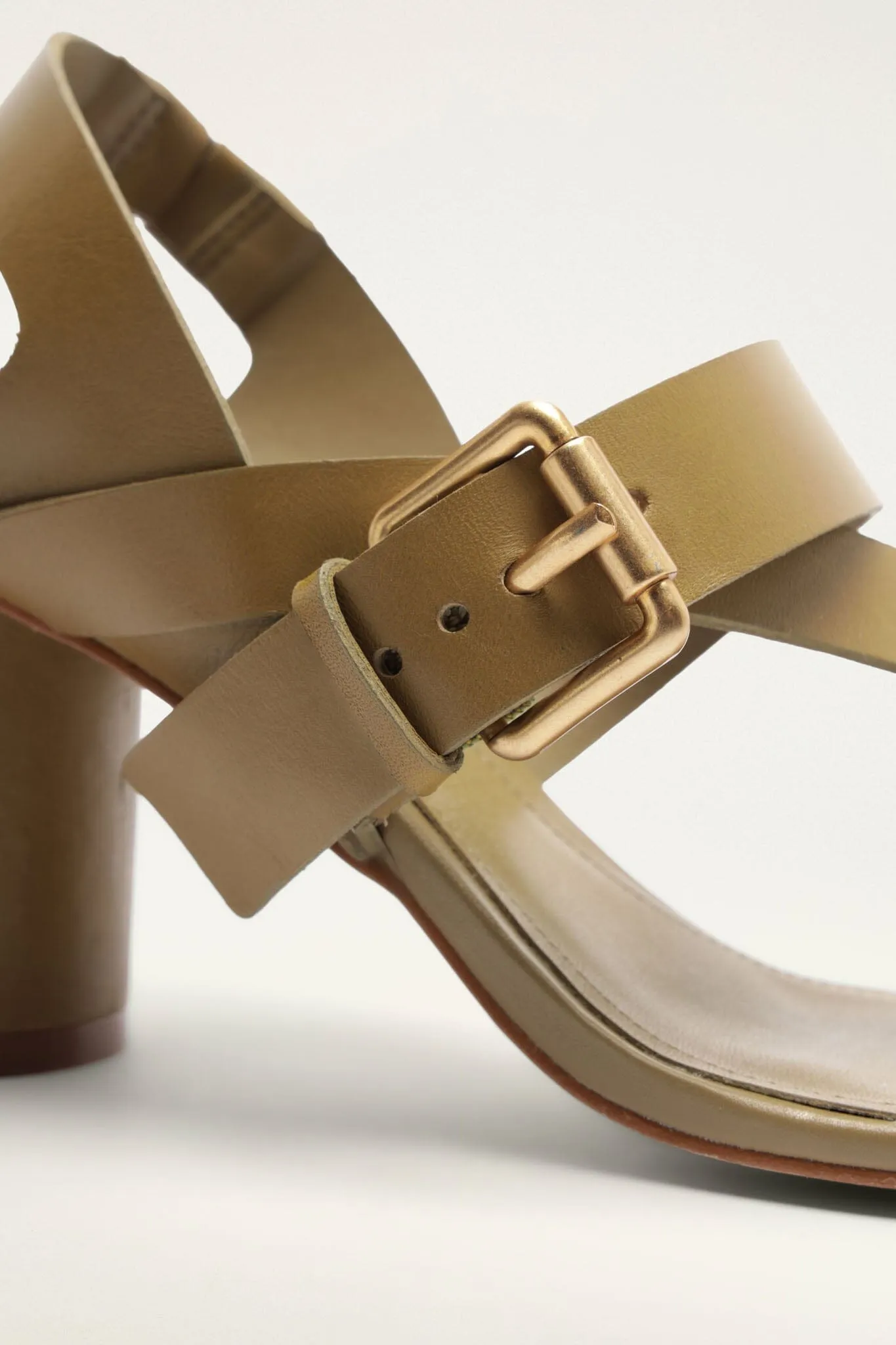Buckle Block Helled Sandal sold by FARM Rio product image thumbnail 5