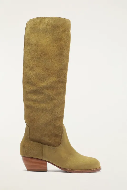 Suede Riding Boot made by FARM Rio