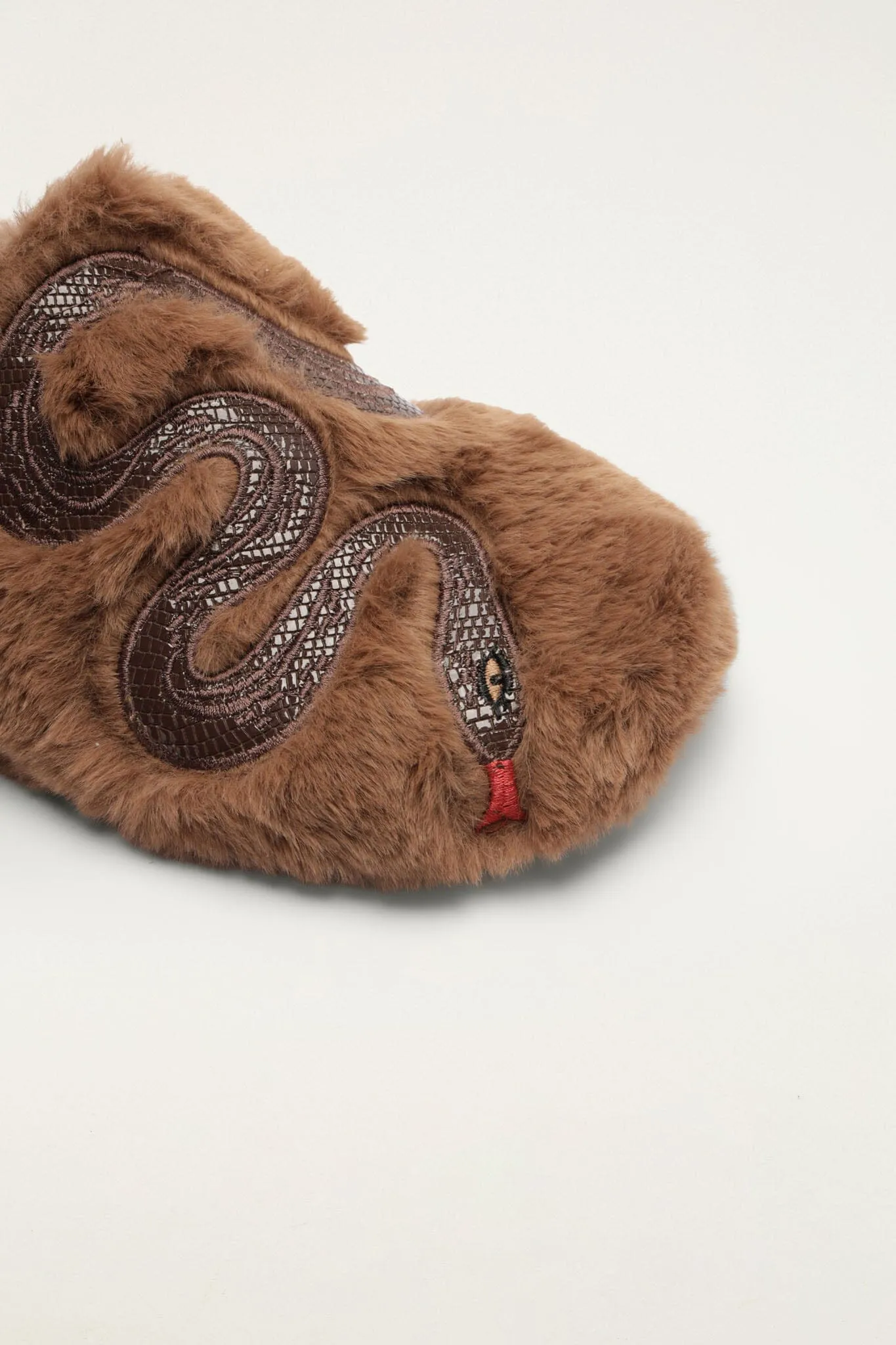 Shearling Snake Mule sold by FARM Rio product image thumbnail 4