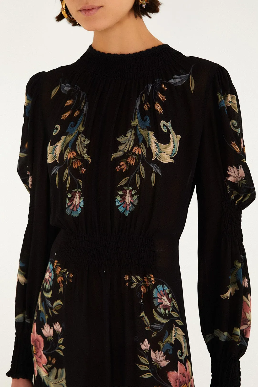 Natalia Lace Long Sleeve Mini Dress sold by FARM Rio product image thumbnail 2