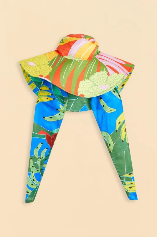 Neon Floral Hat sold by FARM Rio