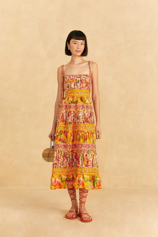Mixed Fruits Paradise Midi Dress sold by FARM Rio