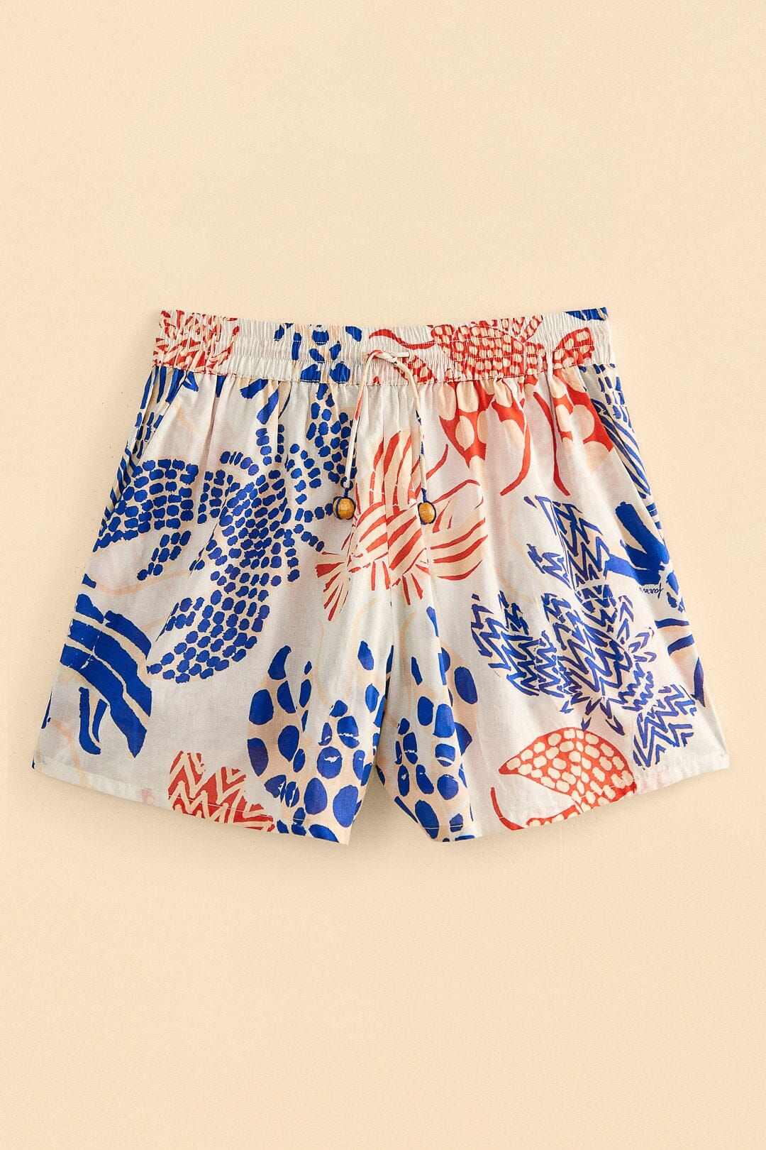 Off-White Mixed Lobster Shorts sold by FARM Rio product image thumbnail 6