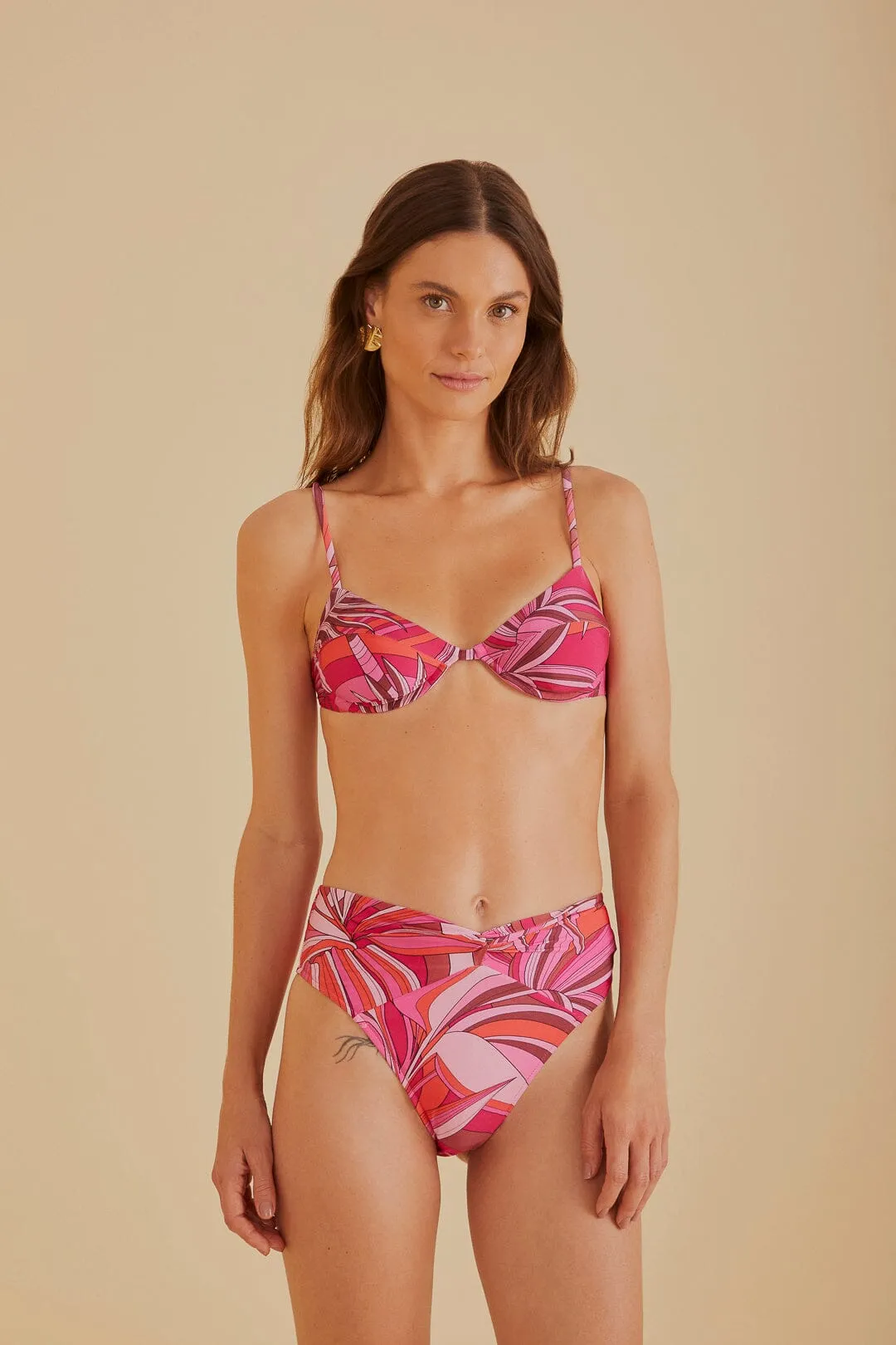 Endless Summer High Waist Bikini Bottom sold by FARM Rio