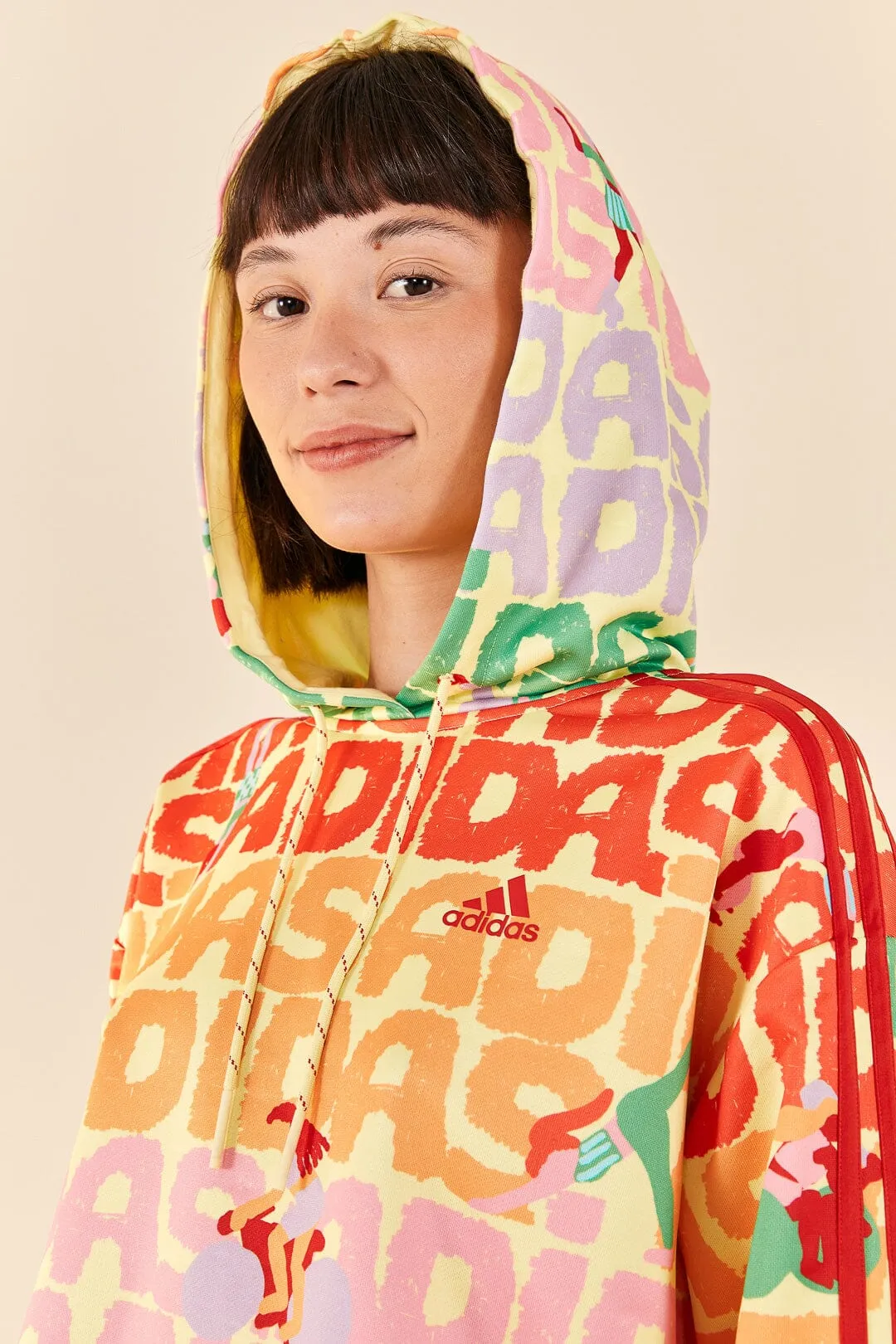 Adidas Farm Hoodie Pearl Citrine sold by FARM Rio product image thumbnail 3